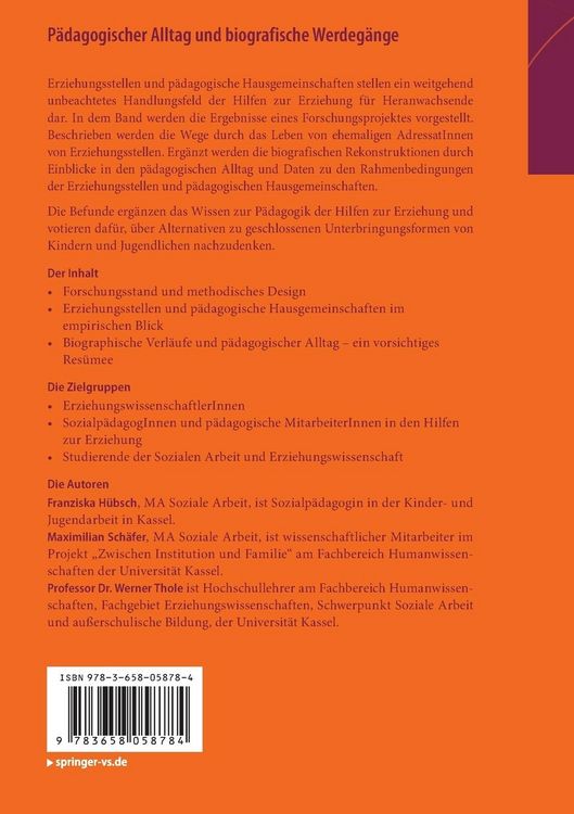 Produktbild: P&auml;dagogischer Alltag und biografische Werdeg&auml;nge