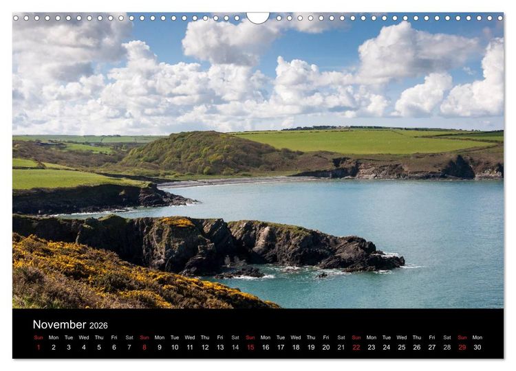 Produktbild: Scenes from Pembrokeshire (Wall Calendar 2026 DIN A3 landscape), CALVENDO 12 Month Wall Calendar