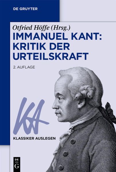 Produktbild: Immanuel Kant: Kritik der Urteilskraft
