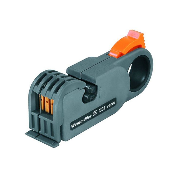 Produktbild: Weidm&uuml;ller 9005700000 CST VARIO Abisolierautomat Geeignet f&uuml;r Koaxialkabel, runde Datenleitungen 2.5 bis 8 mm RG58, RG71, RG59, RG62