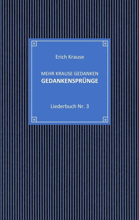 Produktbild: Mehr krause Gedanken - Gedankenspr&uuml;nge