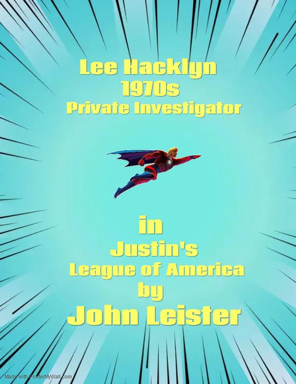 Produktbild: Lee Hacklyn 1970s Private Investigator in Justin's League of America
