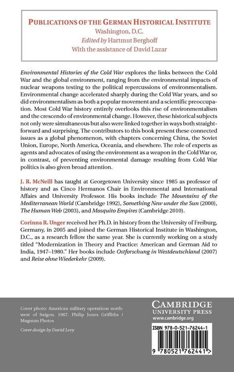 Produktbild: Environmental Histories of the Cold War