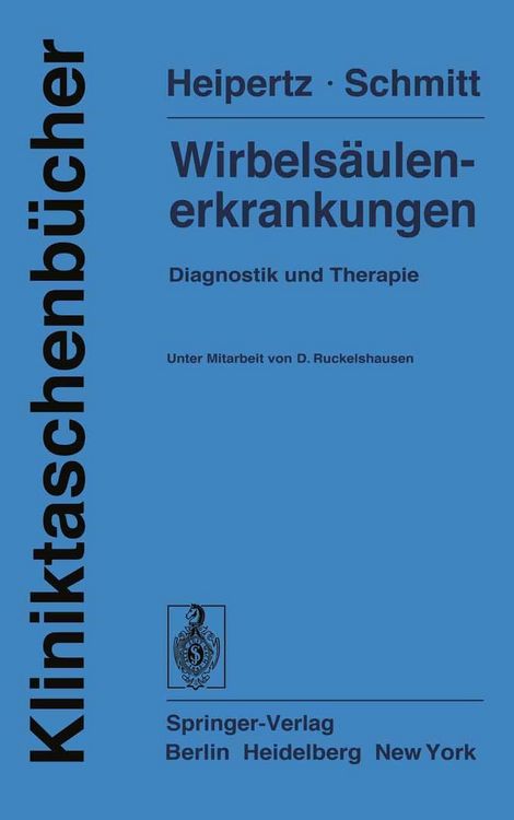 Produktbild: Wirbels&auml;ulenerkrankungen