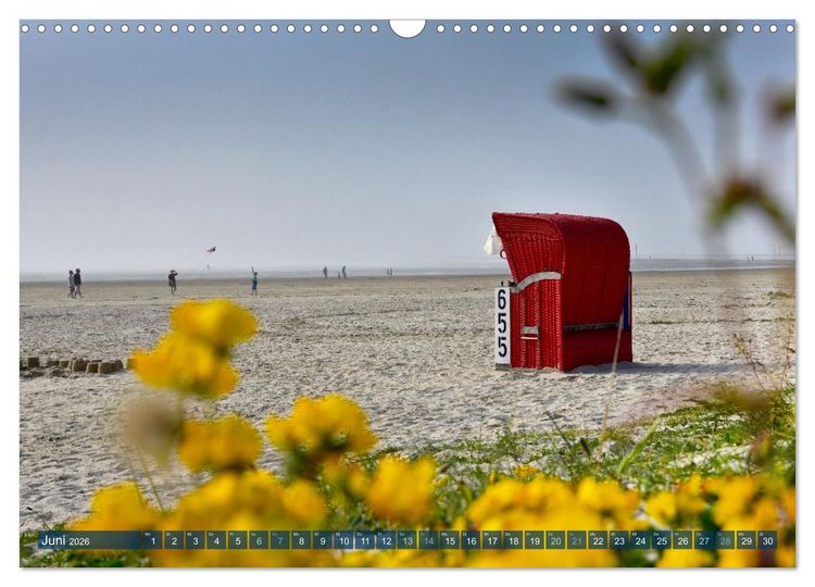 Produktbild: Erlebe mit mir Ostfriesland (Wandkalender 2026 DIN A3 quer), CALVENDO Monatskalender
