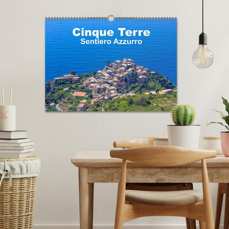 Produktbild: Cinque Terre Sentiero Azzurro (Wandkalender 2026 DIN A3 quer), CALVENDO Monatskalender