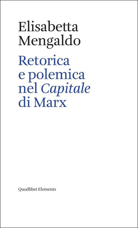 Produktbild: Retorica e polemica nel Capitale di Marx