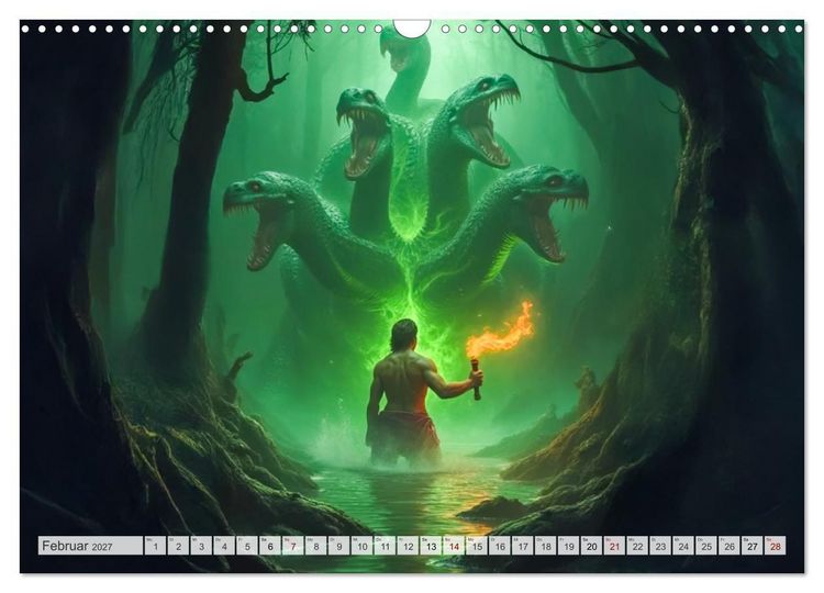 Produktbild: Der Weg des Herakles (Wandkalender 2027 DIN A3 quer), CALVENDO Monatskalender
