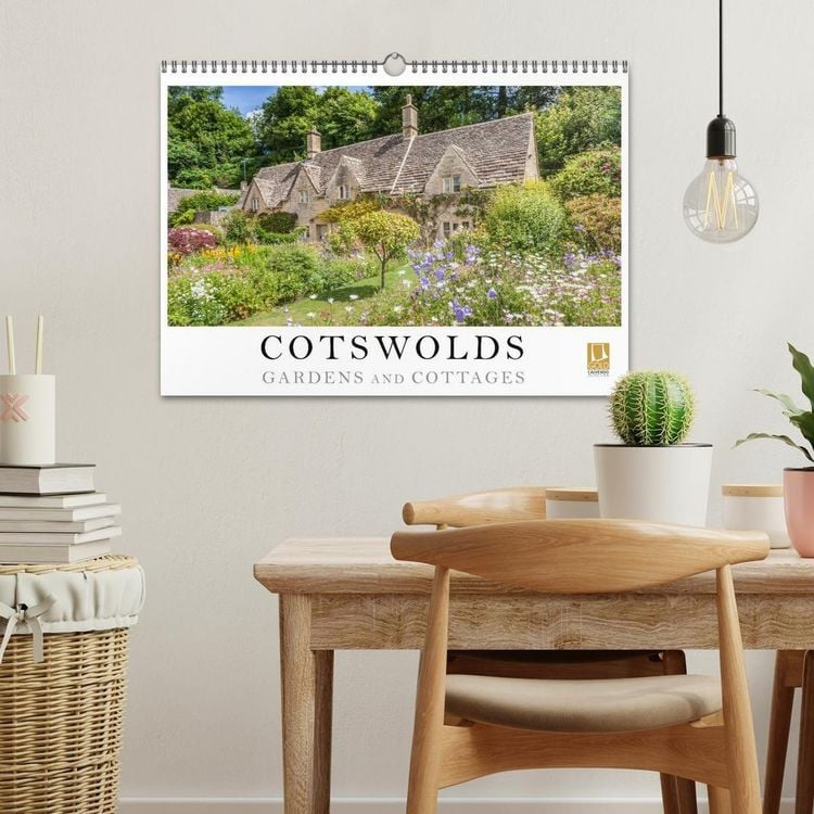 Produktbild: Cotswolds Gardens and Cottages (Wall Calendar 2027 DIN A3 landscape), CALVENDO 12 Month Wall Calendar
