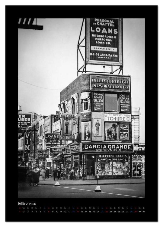 Produktbild: New York in Ansichten von 1936 (Wandkalender 2026 DIN A3 hoch), CALVENDO Monatskalender