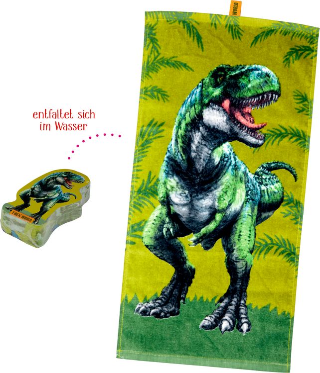 Produktbild: Zauberhandtuch T-Rex - T-Rex World