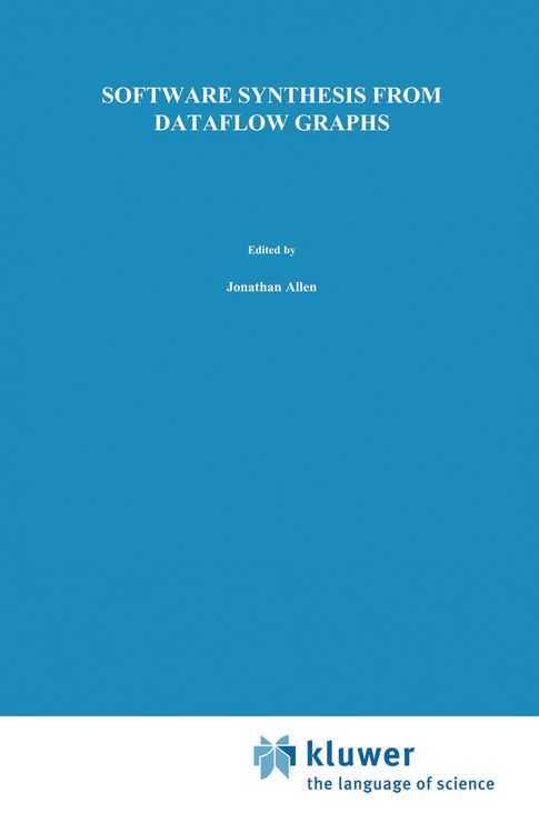 Produktbild: Software Synthesis from Dataflow Graphs