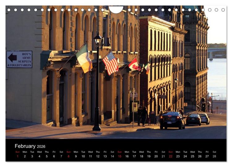 Produktbild: Canada's East Coast / UK-Version (Wall Calendar 2026 DIN A4 landscape), CALVENDO 12 Month Wall Calendar
