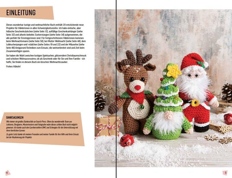 Produktbild: Niedliche H&auml;kel-Ideen f&uuml;r Weihnachten