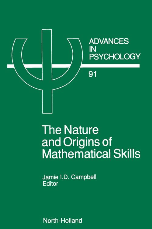 Produktbild: The Nature and Origin of Mathematical Skills