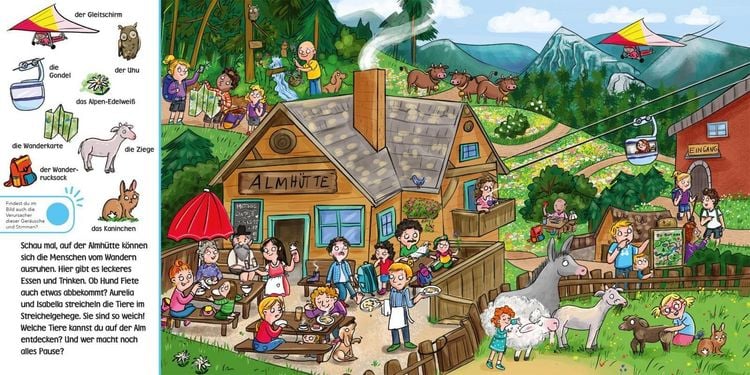 Produktbild: H&ouml;r mal (Soundbuch): Wimmelbuch: Wir machen Urlaub