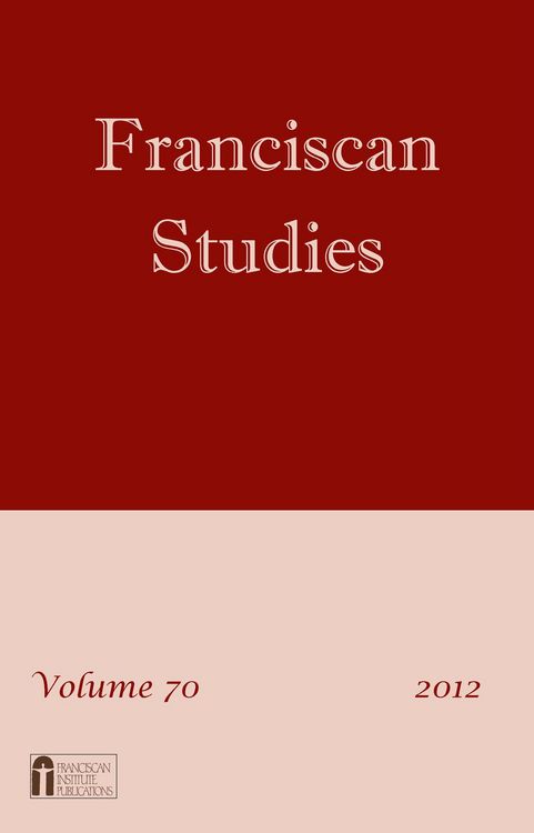 Produktbild: Franciscan Studies