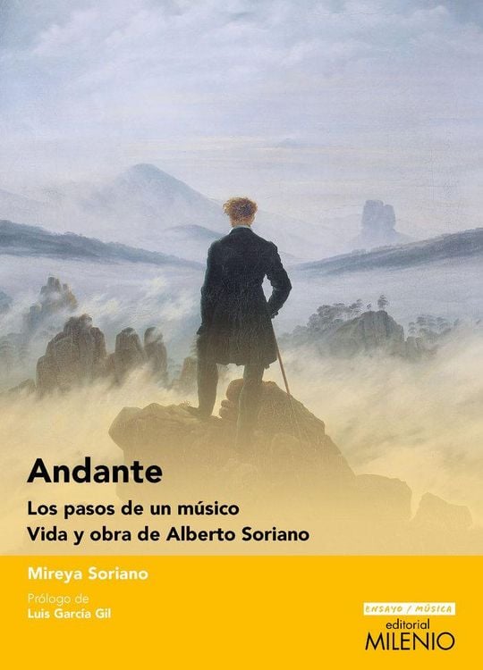 Produktbild: Andante : los pasos de un m&uacute;sico : vida y obra de Alberto Soriano