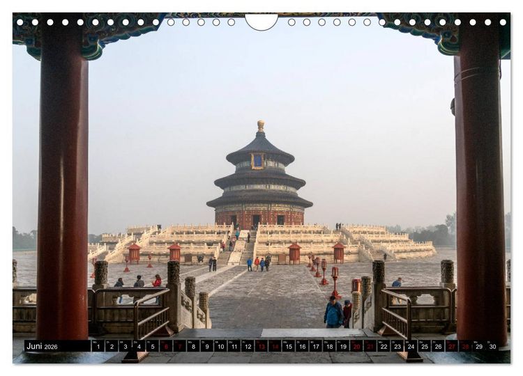 Produktbild: Peking - China (Wandkalender 2026 DIN A4 quer), CALVENDO Monatskalender