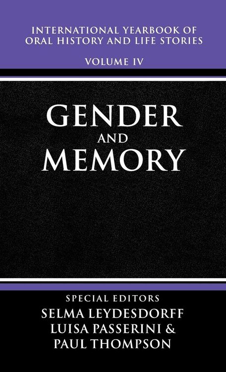 Produktbild: International Yearbook of Oral History and Life Stories
