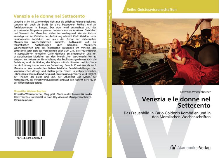 Produktbild: Venezia e le donne nel Settecento