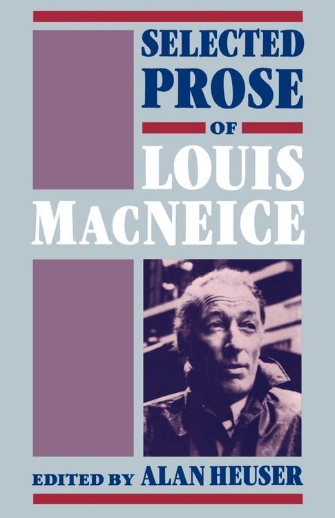 Produktbild: Selected Prose of Louis MacNeice