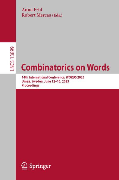 Produktbild: Combinatorics on Words