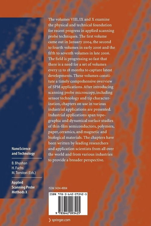 Produktbild: Applied Scanning Probe Methods X