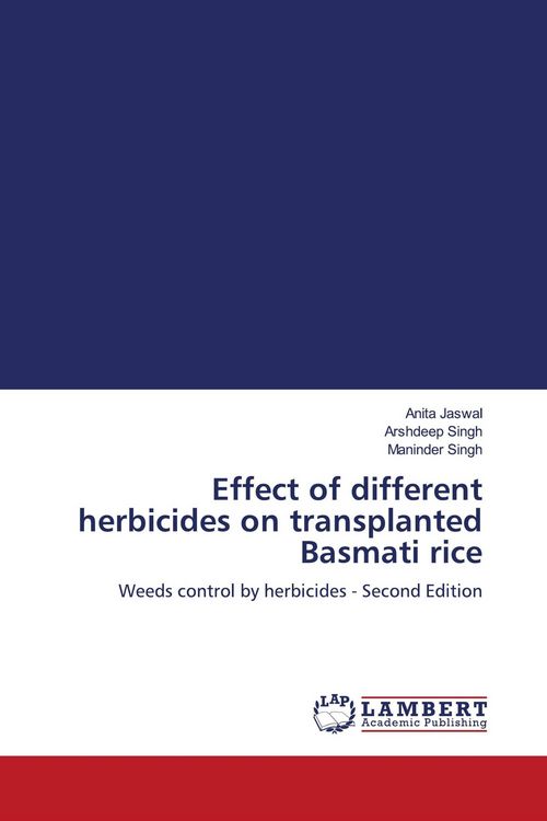 Produktbild: Effect of different herbicides on transplanted Basmati rice