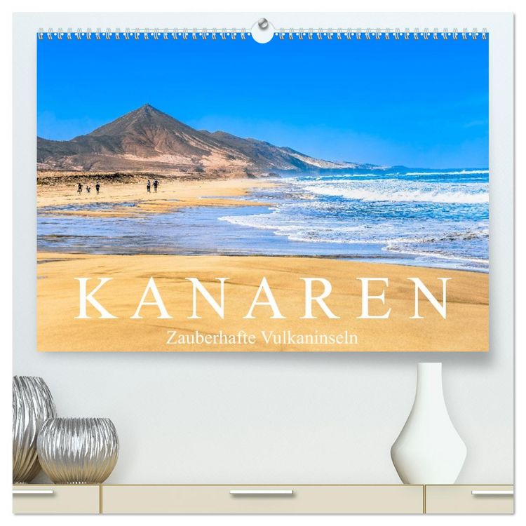 Produktbild: Kanaren - Zauberhafte Vulkaninseln (hochwertiger Premium Wandkalender 2026 DIN A2 quer), Kunstdruck in Hochglanz