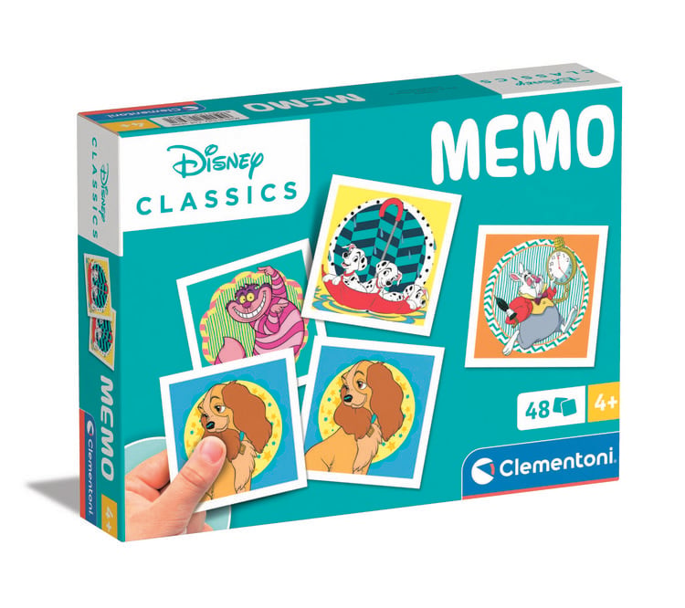 Produktbild: Kinderspiel Disney Classics Memo Kompakt mit 48 Karten