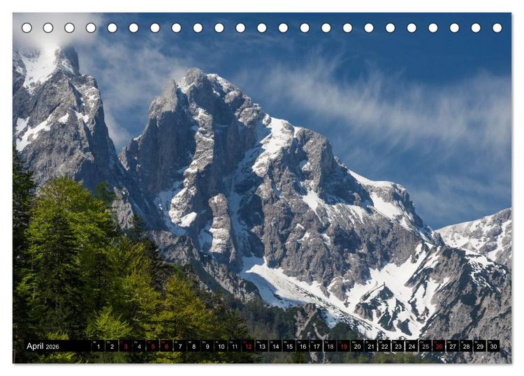Produktbild: Nationalpark Ges&auml;use (Tischkalender 2026 DIN A5 quer), CALVENDO Monatskalender