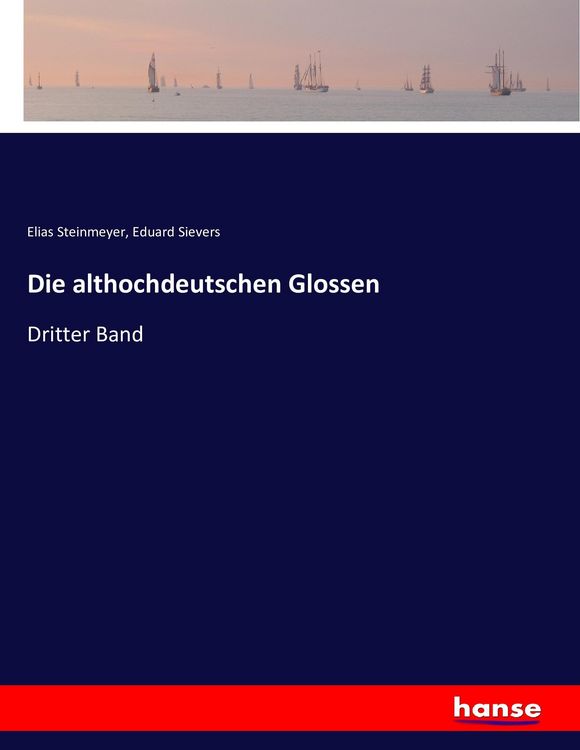 Produktbild: Die althochdeutschen Glossen