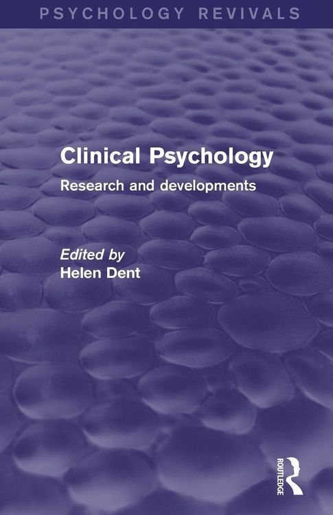 Produktbild: Clinical Psychology (Psychology Revivals)