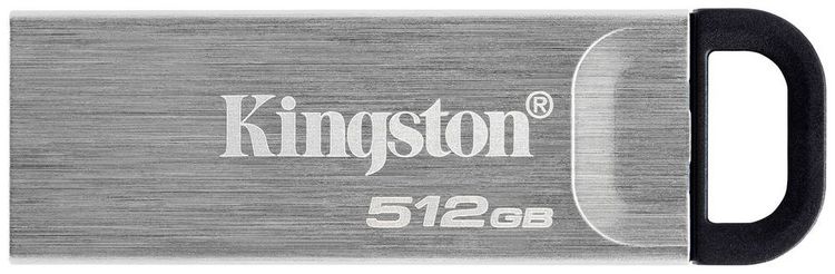 Produktbild: Kingston DataTraveler Kyson USB-Stick Retail 512GB Silber DTKN/512GB USB-A (USB 3.2 Gen 1)