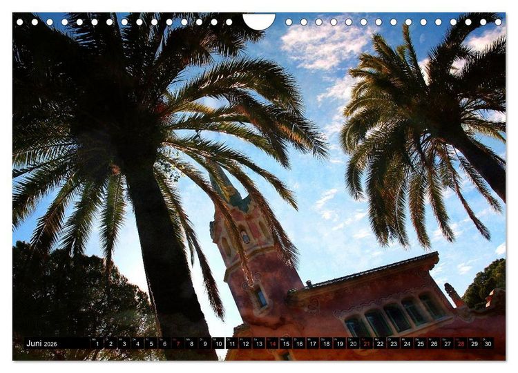 Produktbild: Barcelona (Wandkalender 2026 DIN A4 quer), CALVENDO Monatskalender