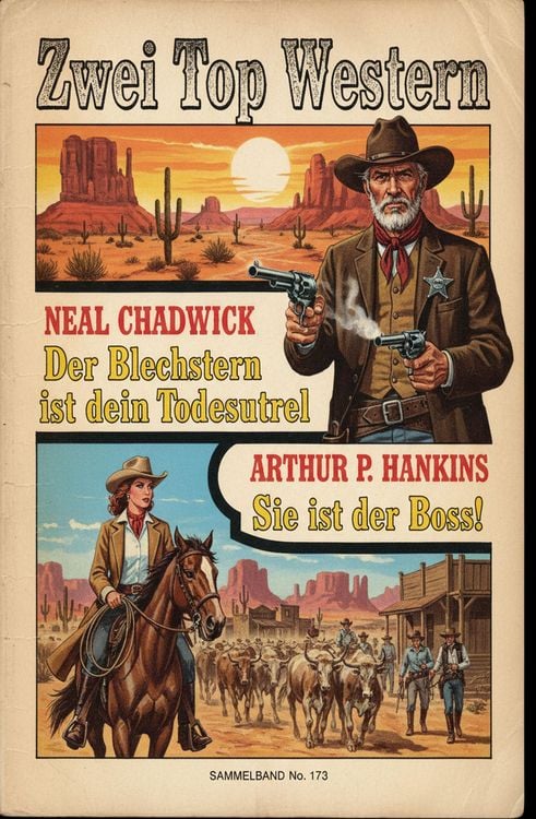 Produktbild: Zwei Top Western: Der Blechstern ist dein Todesurteil / Sie ist der Boss!