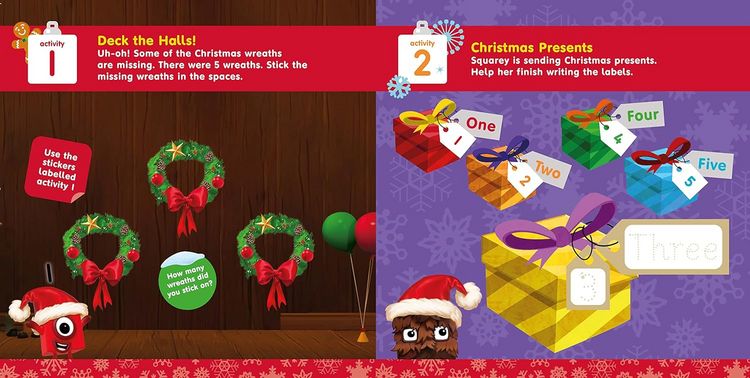 Produktbild: Numberblocks Christmas Sticker Fun