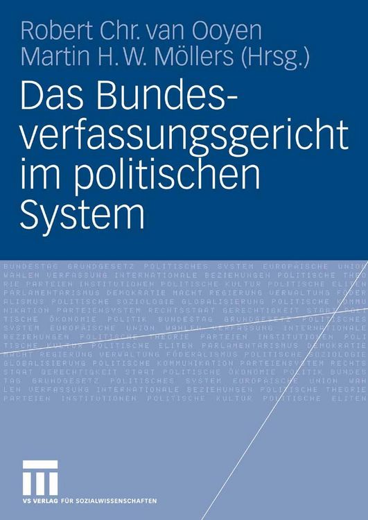 Produktbild: Das Bundesverfassungsgericht im politischen System