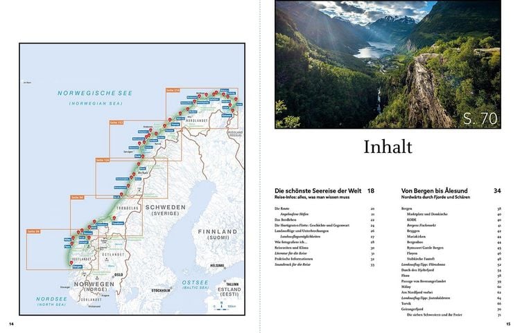 Produktbild: KUNTH Bildband Hurtigruten