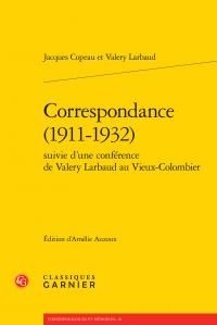 Produktbild: Correspondance, 1911-1932