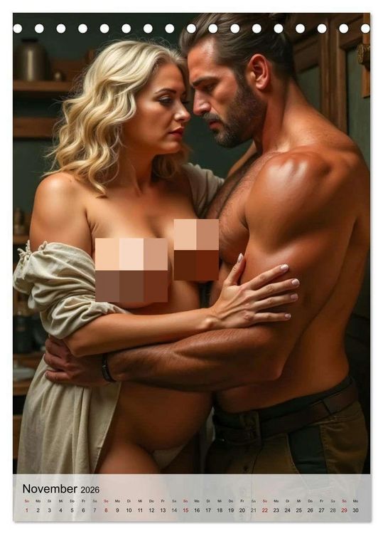 Produktbild: Die Kunst der Weiblichkeit - Reif, Sexy und Verf&uuml;hrerisch (Tischkalender 2026 DIN A5 hoch), CALVENDO Monatskalender