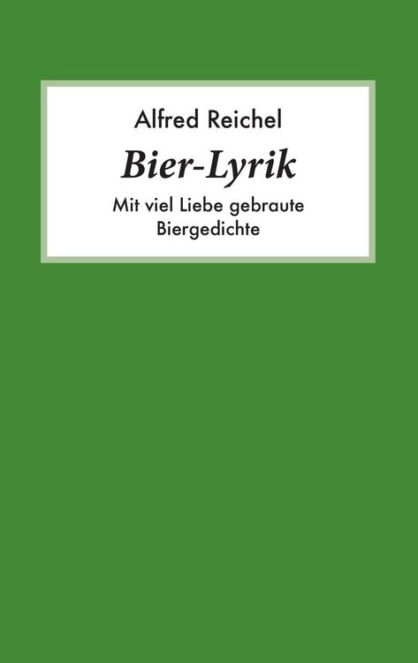 Produktbild: Bier-Lyrik