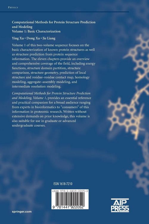 Produktbild: Computational Methods for Protein Structure Prediction and Modeling