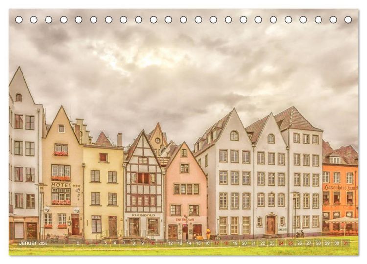 Produktbild: Nordrhein-Westfalen - Ein malerischer Spaziergang (Tischkalender 2026 DIN A5 quer), CALVENDO Monatskalender