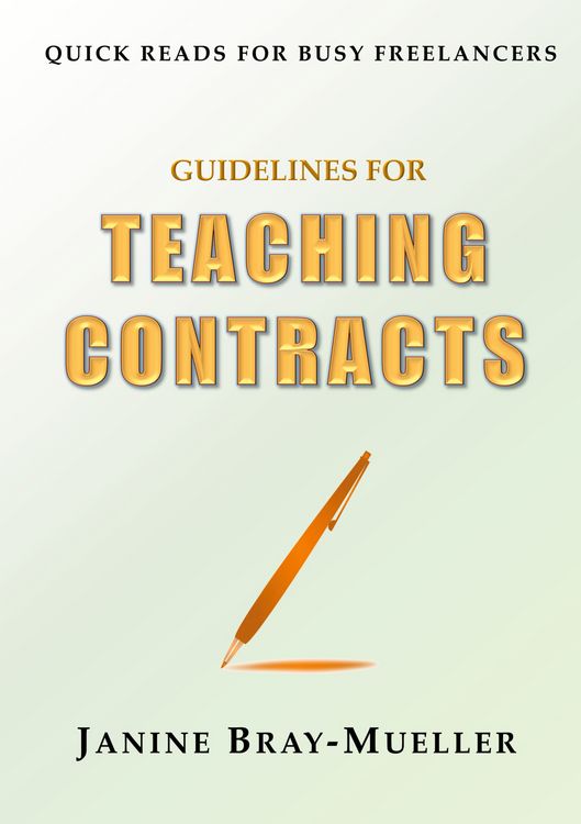 Produktbild: Guidelines for Teaching Contracts