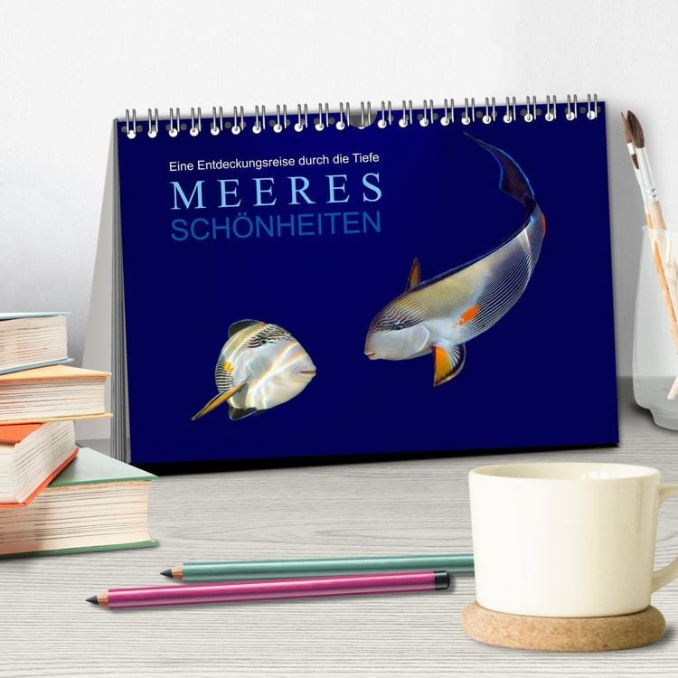 Produktbild: Meeres Sch&ouml;nheiten (Tischkalender 2026 DIN A5 quer), CALVENDO Monatskalender