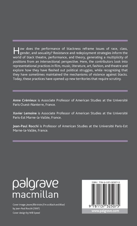 Produktbild: Understanding Blackness through Performance