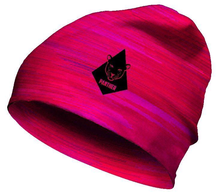 Produktbild: Panther red Fleece Beanie
