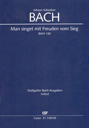 Produktbild: Man singet mit Freuden vom Sieg (Klavierauszug)